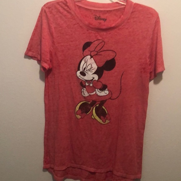 Disney Minnie Mouse red t shirt size Medium - Picture 4 of 5
